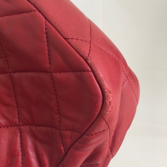 Red Michael Kors purse - Picture 8 of 8